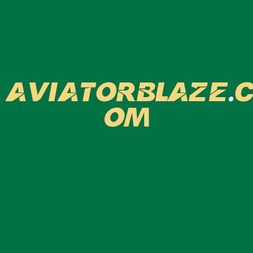 Logo da AVIATORBLAZE